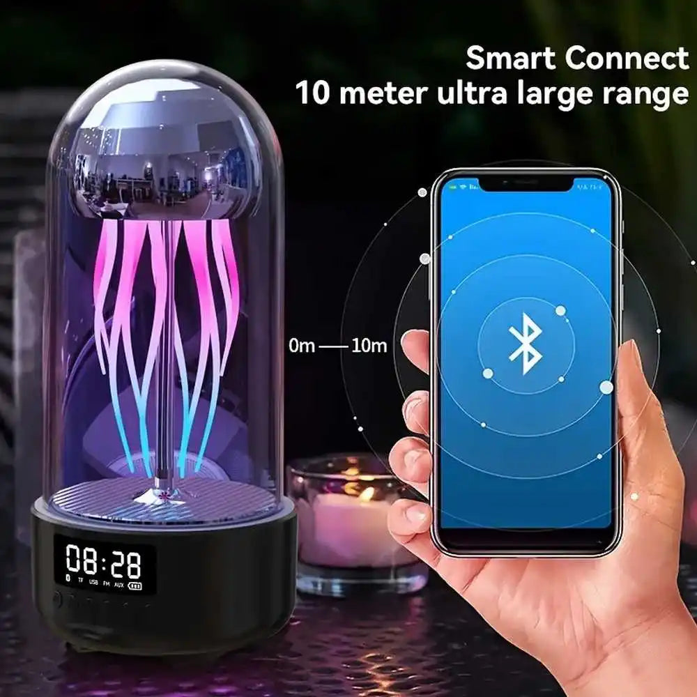 Jellyfish Lamp with Bluetooth & White Noise Sound