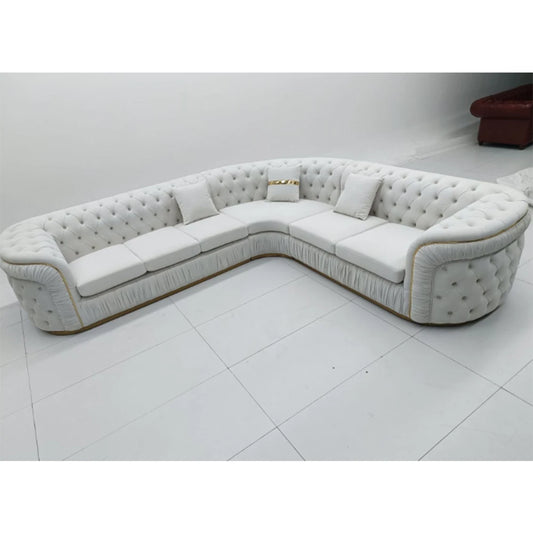 Luxury Chesterfield Sectional Sofa Set