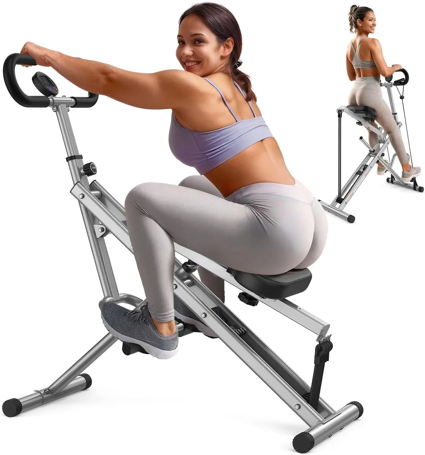Squat Machine 330lbs Foldable Adjustable