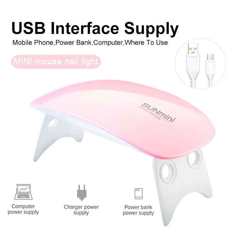 Poly Nail Gel Set With 6W LED lamp