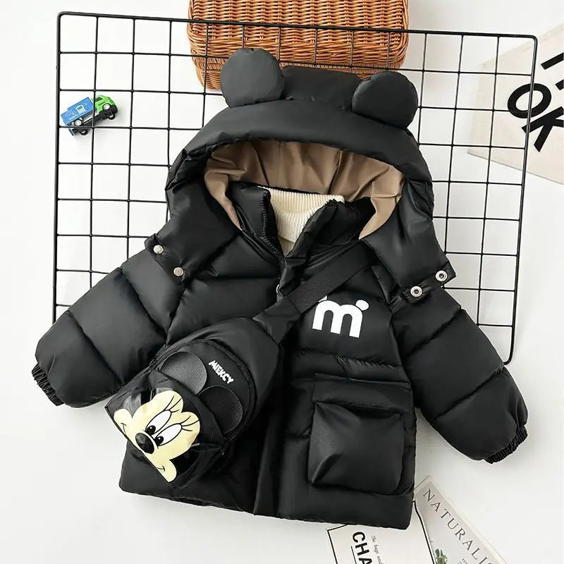 Mickey Mouse Hooded Down Jacket