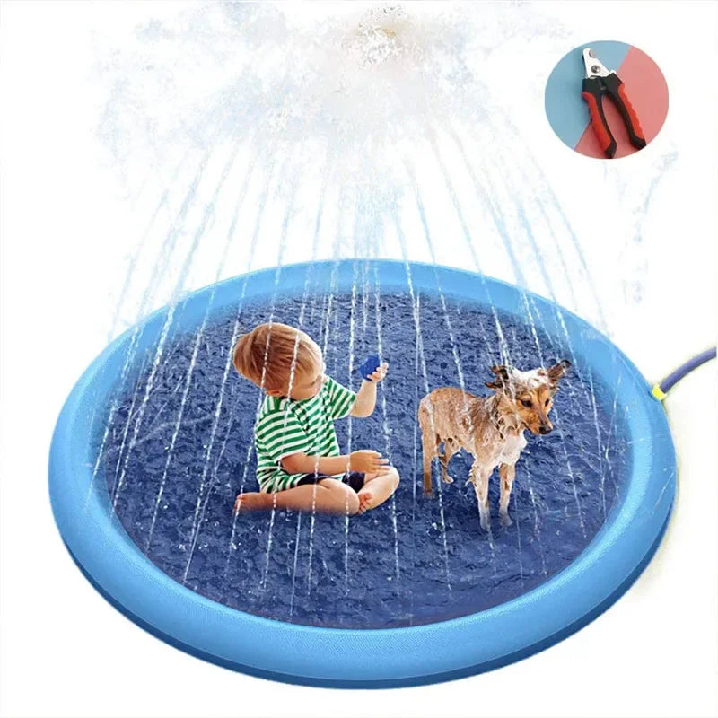 Summer Play Cooling Mat Refreshing Dog Sprinkler Pad