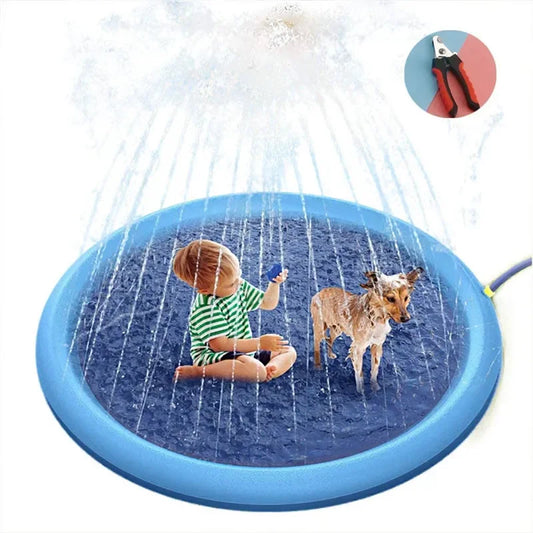 Summer Play Cooling Mat Refreshing Dog Sprinkler Pad