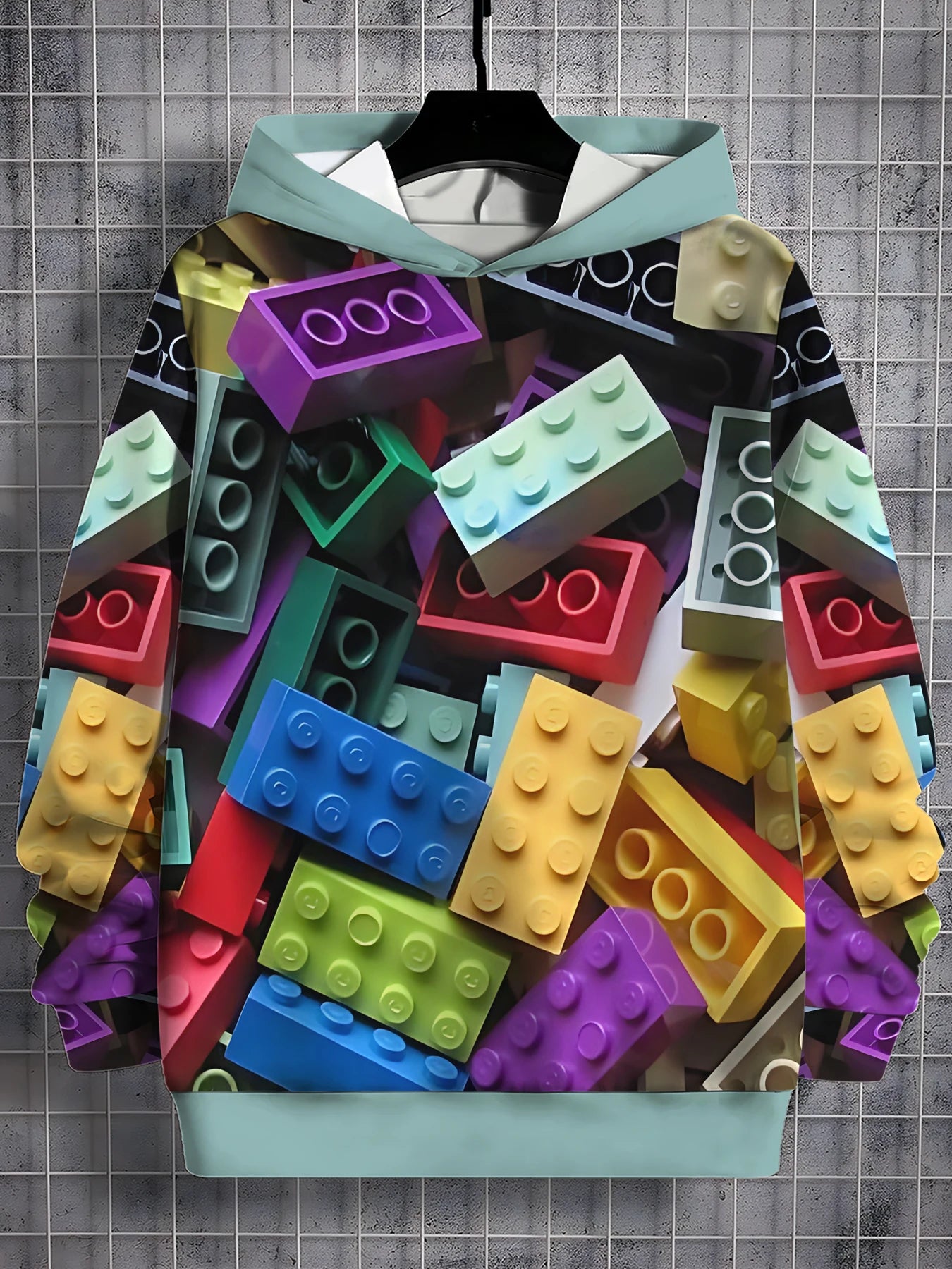 L-LEGOS 3D Print All Seasons Pullover Tops