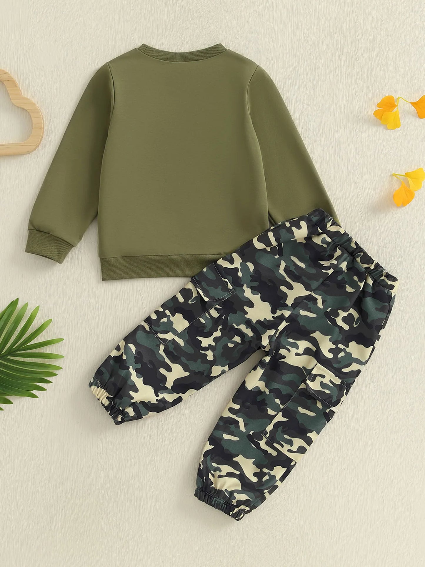 2-Piece Outfit Long Sleeve Crew Neck