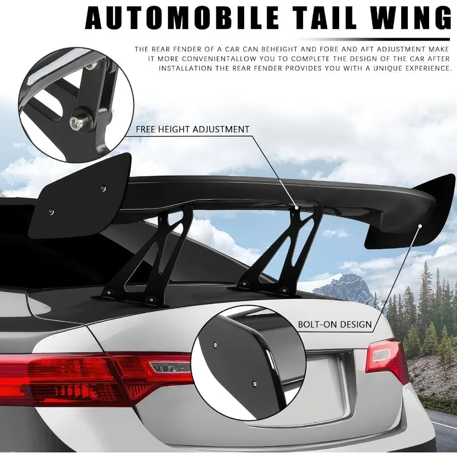 57 Inch Universal Rear Spoiler GT Style