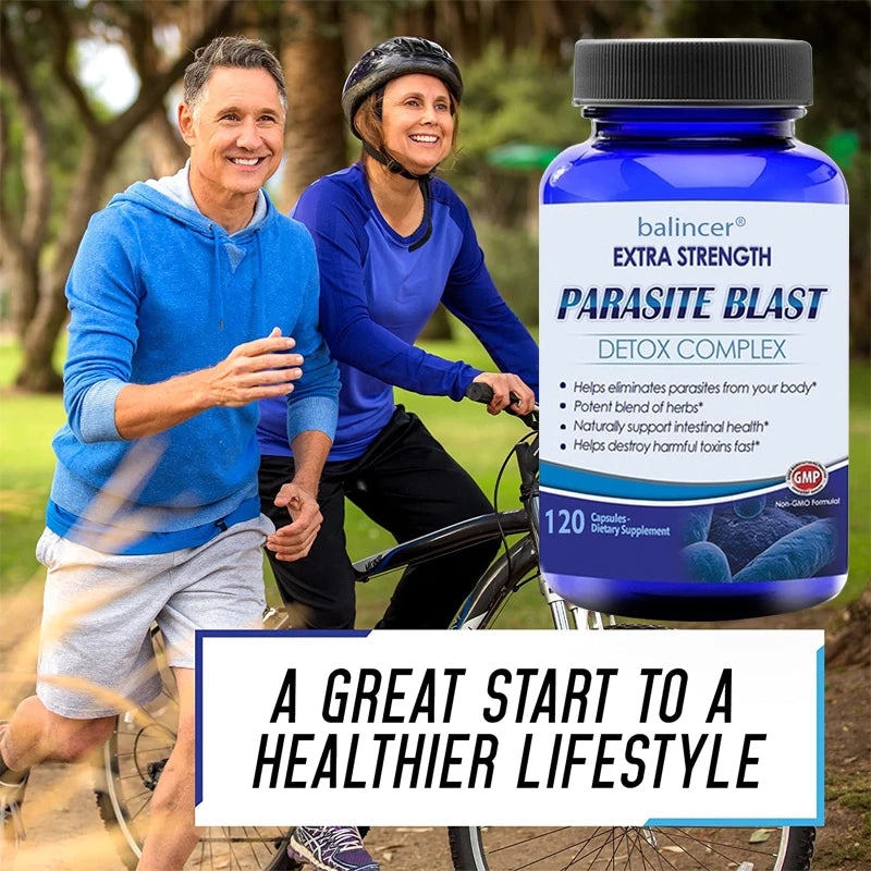 Parasite Cleanse Gut Detox Removes Parasites Helps with Immune Health