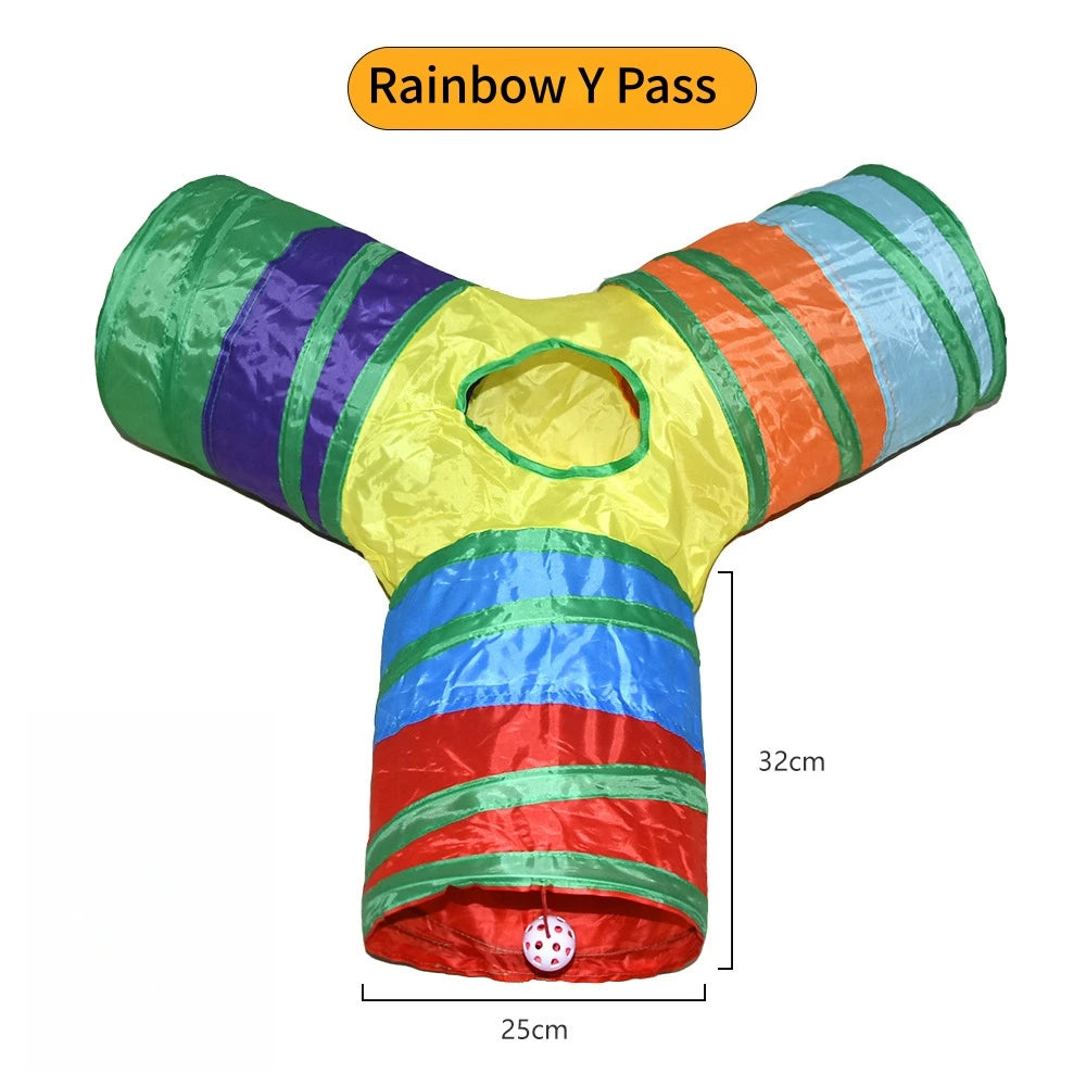 Foldable Cat Tunnel Breathable