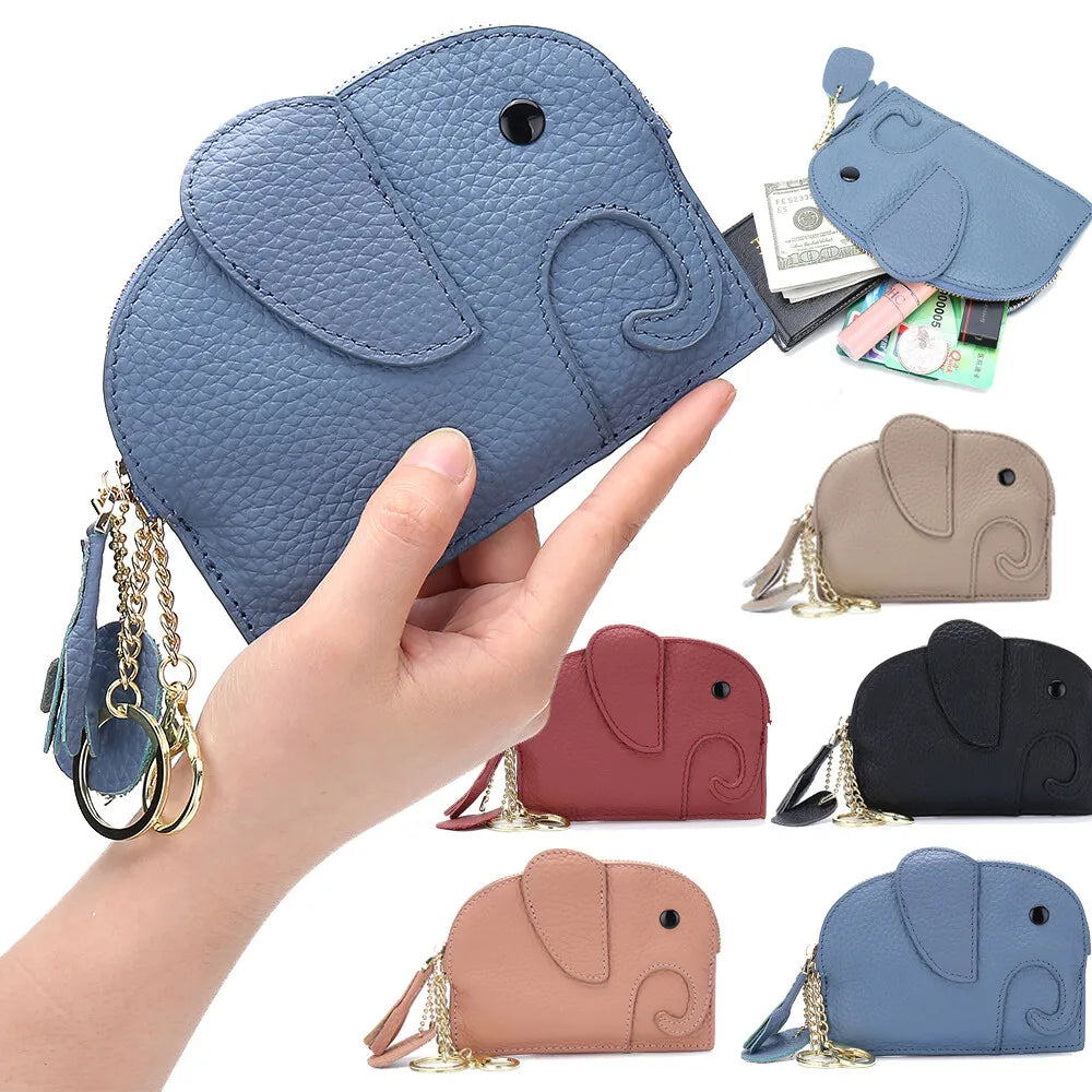 Mini Cartoon Elephant Wallet