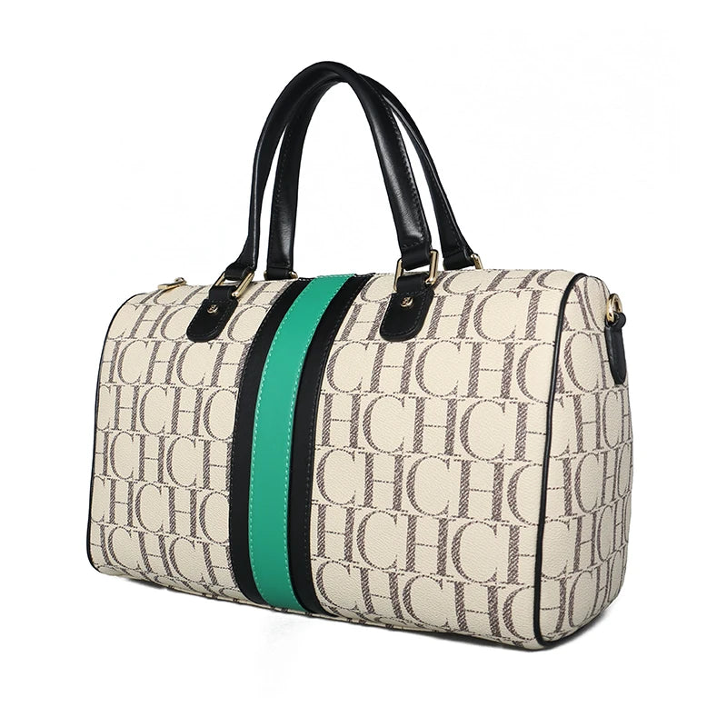 Large Capacity Classic Retro Style Ladies Handbag