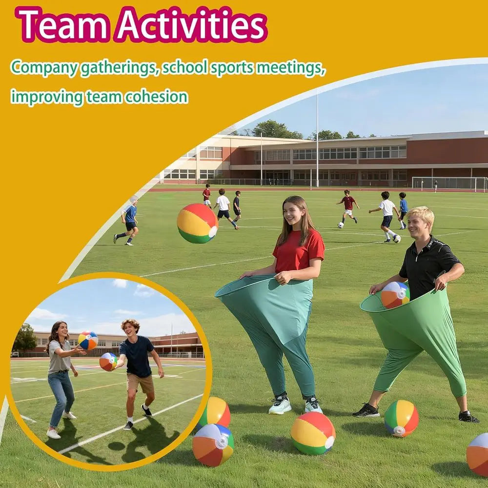 Granny Pants Yard Game Hilarious Inflatable Ball Relay