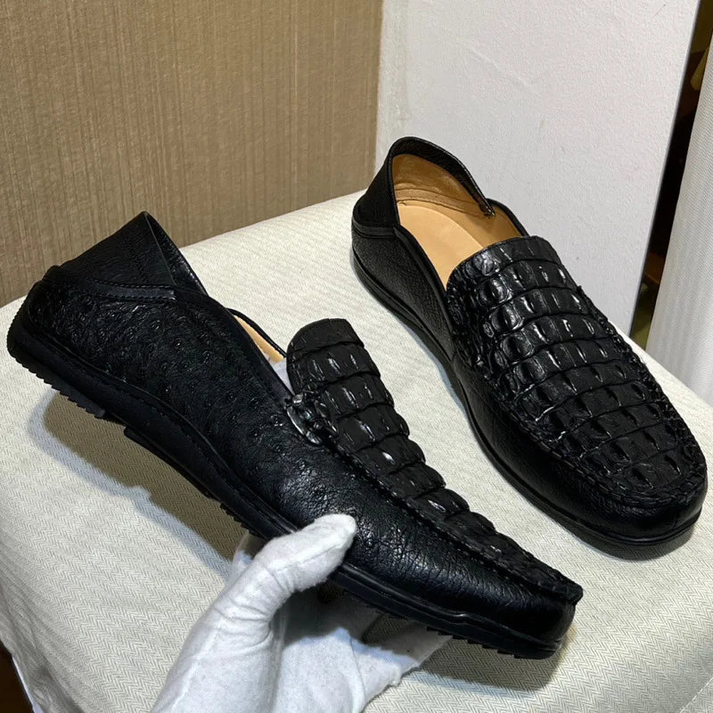 Genuine Leather Comfort High End Driving Shoes