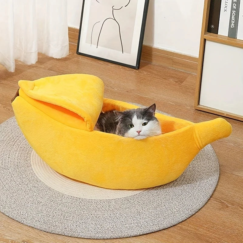 Plush Banana Pet Habitat