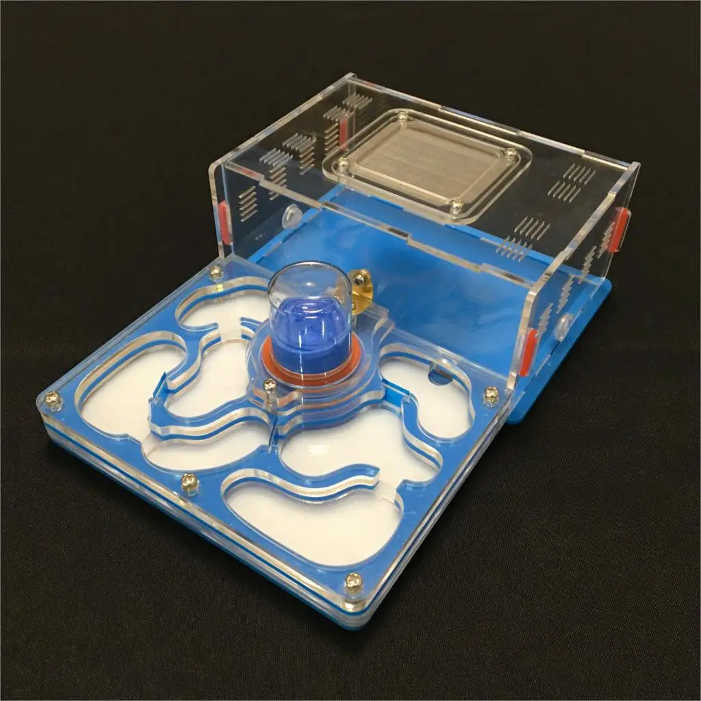 L Size Plane Design 9color Ant Farm Acrylic with Feeding Area