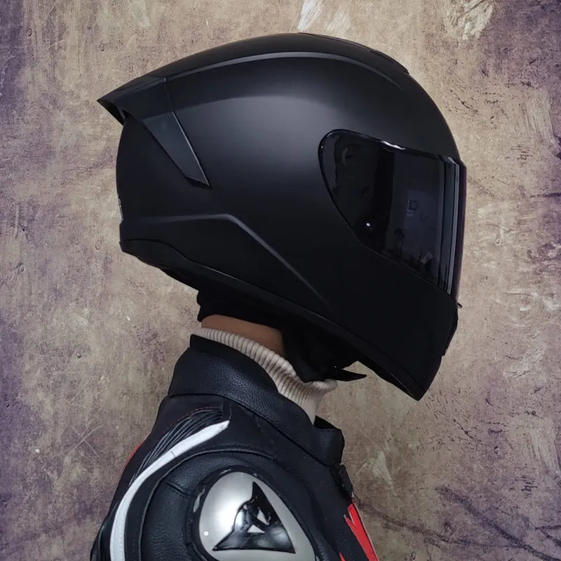 Full Face Double Visor Racing Helmet
