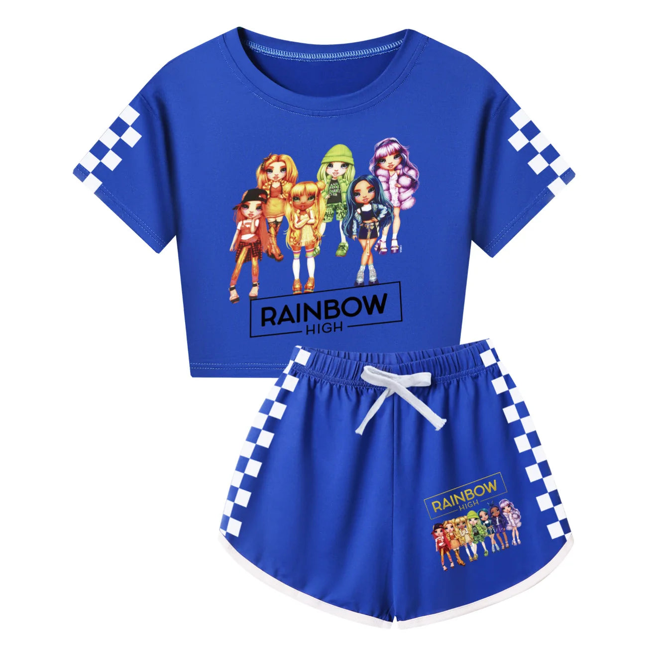 Rainbow High Clothing T shirt + Shorts 2-Piece Set
