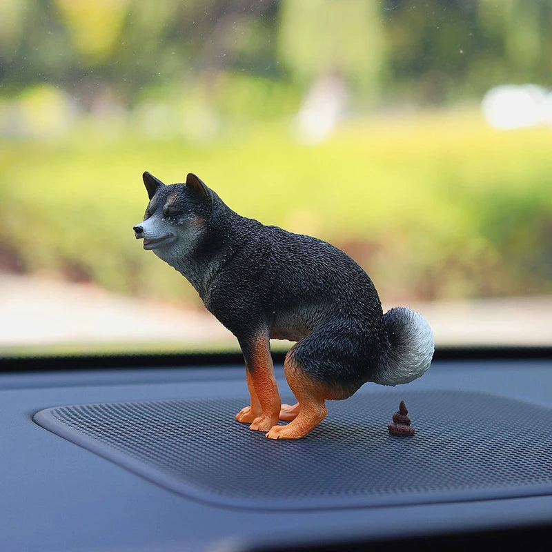 Funny Dog Car Interior Decoration Ornament