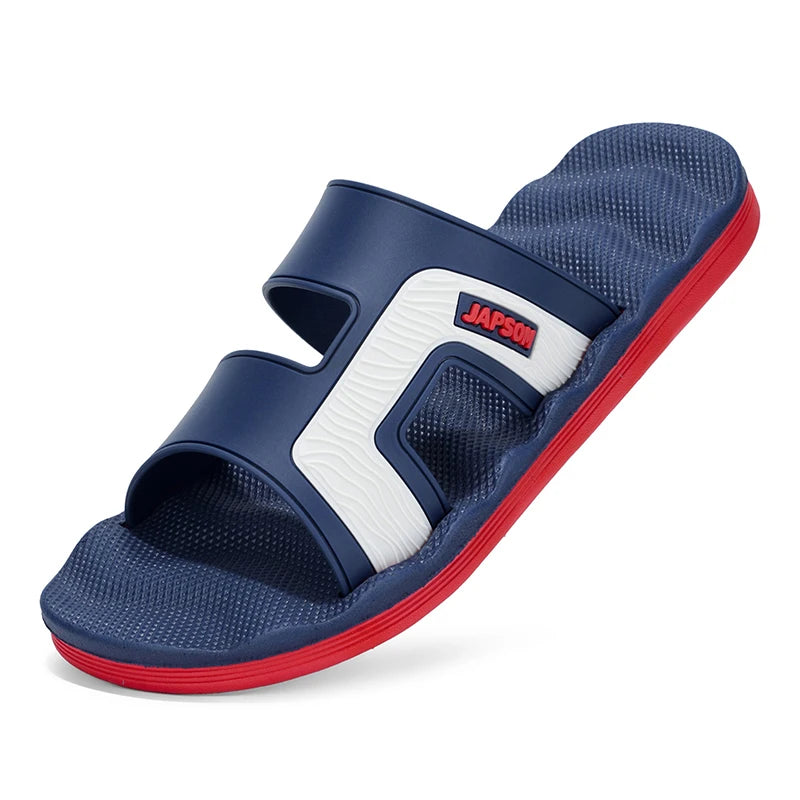 Men's Soft Slides Comfortable Slip-On Footwear