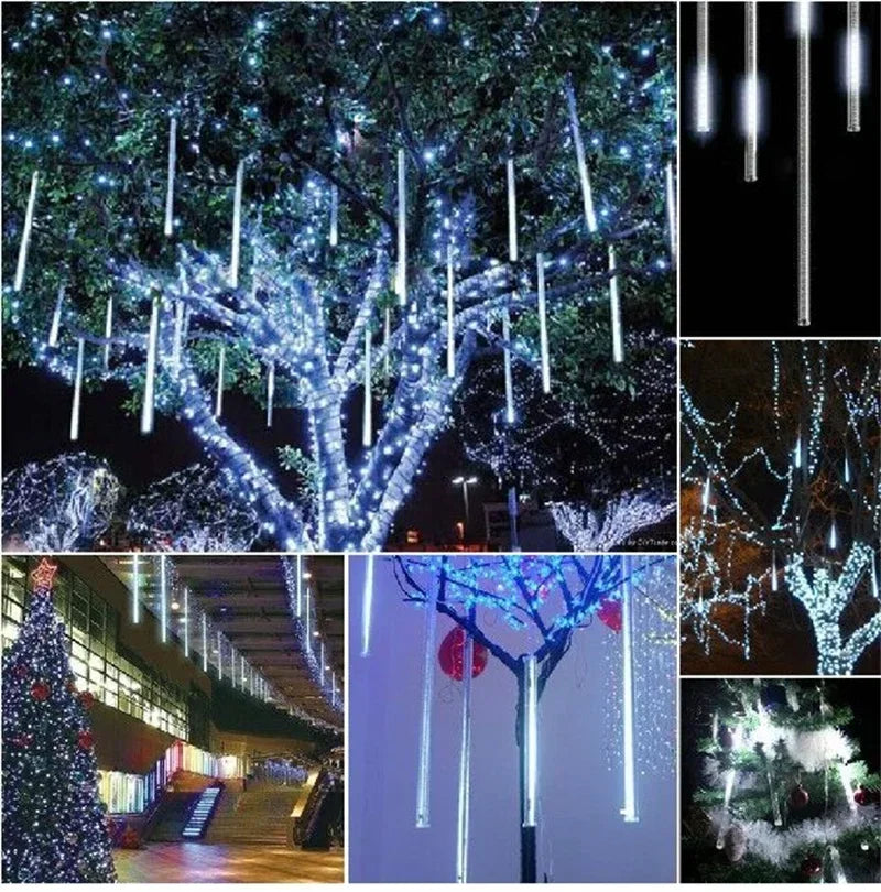 30/50cm Meteor Shower Rain Led String Lights