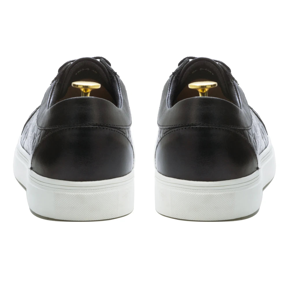 Mens Casual Shoes Genuine Leather Italian Style Breathable