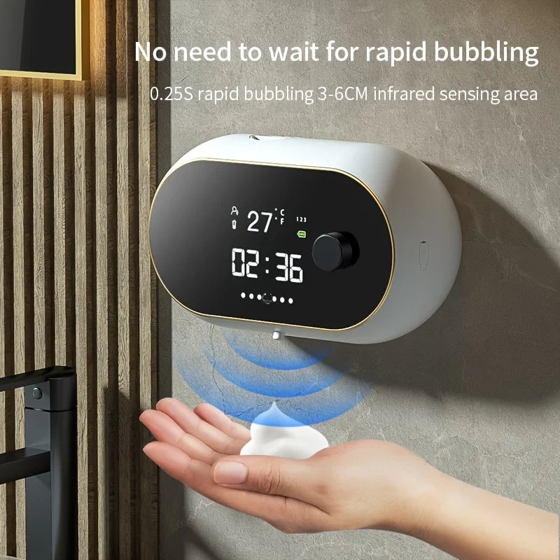 Intelligent Wall Mounted Infrared Bubble Soap Dispenser