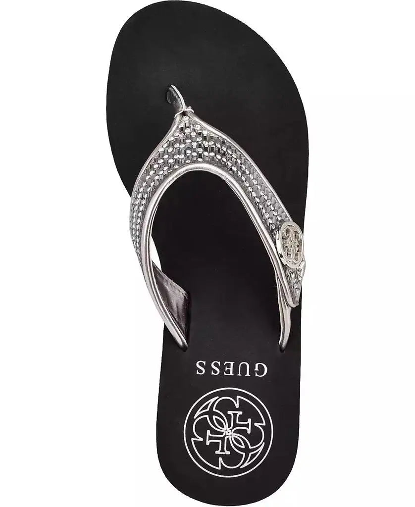 GUESS Saralyn Casual Slip-On Foam Wedge Sandals