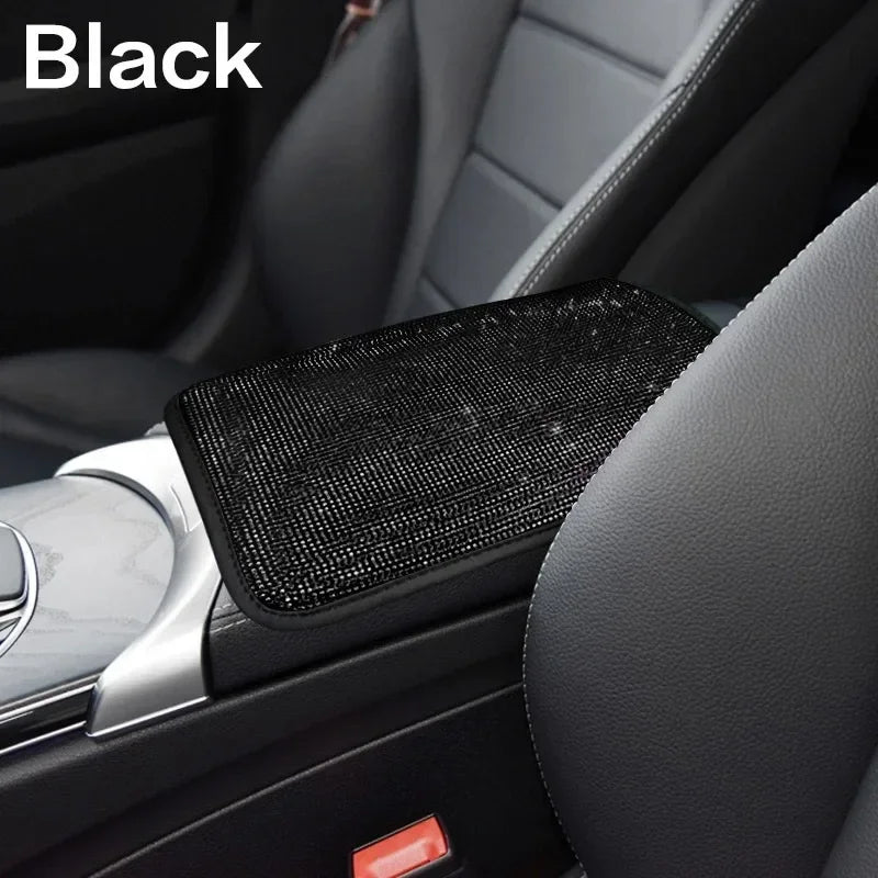 Diamond-Accented Car Interior Armrest Pad