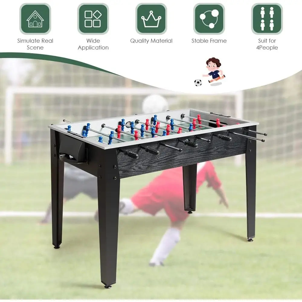 48" Foosball Soccer Games Table