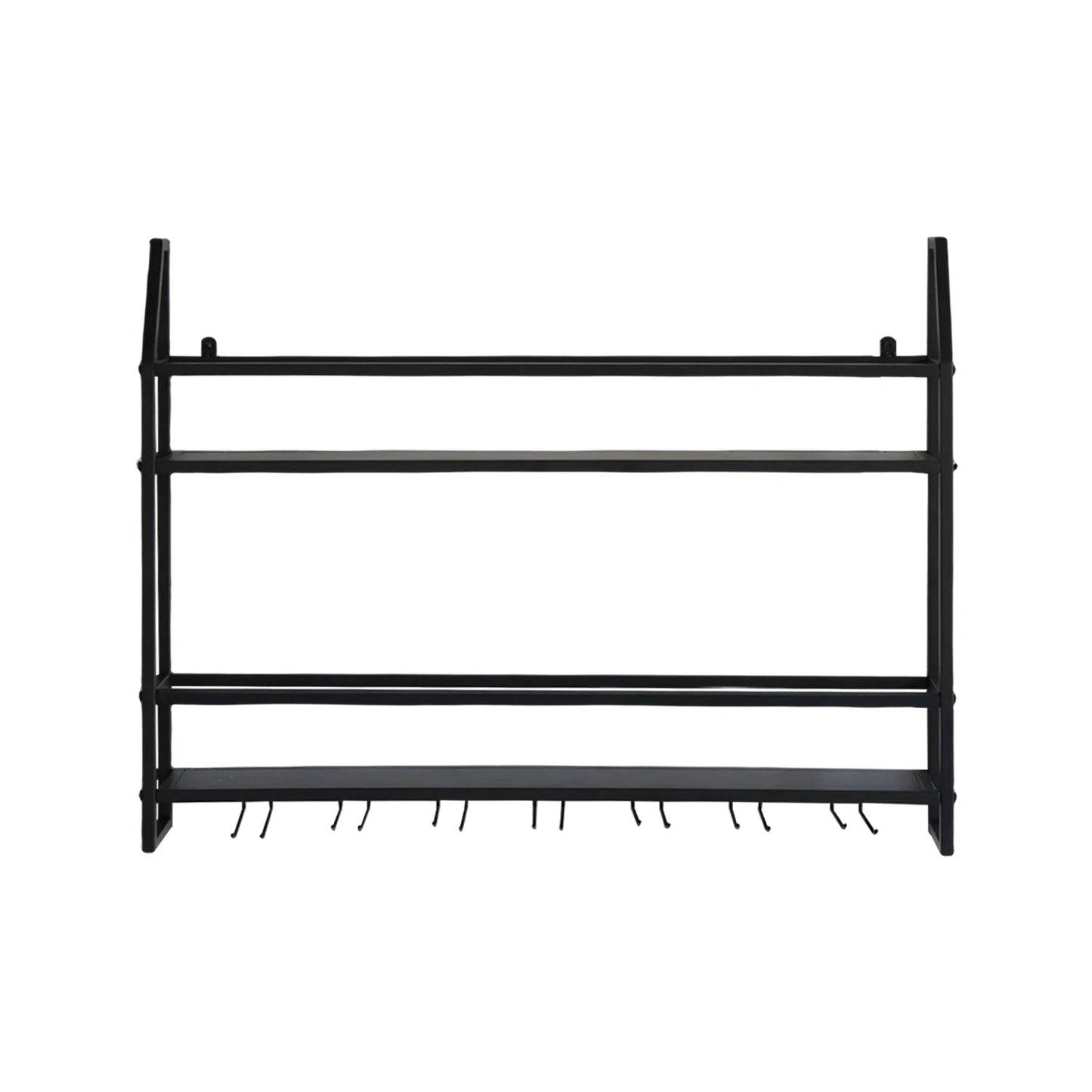 Wall Mounted Iron Wine Rack