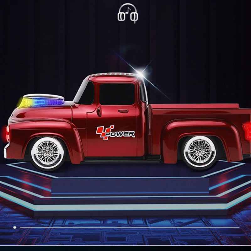 Old Pickup Truck Alloy Car Design Wireless Speakers
