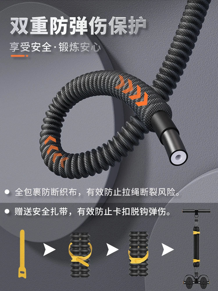 Multifunctional Tension Device for Abdominal Muscle Training