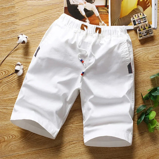 Mens Cotton Bermuda Shorts Soft Touch