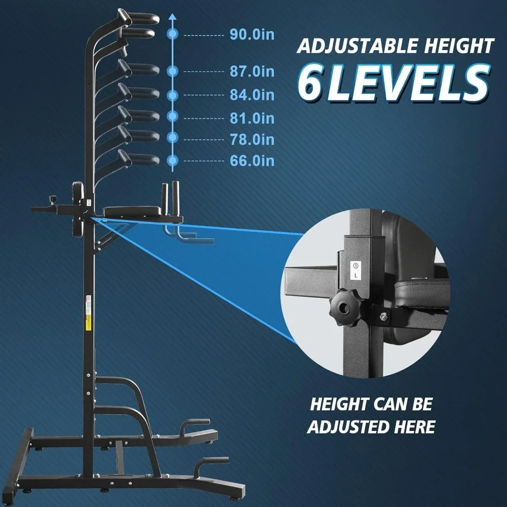 Power Tower Pull Up Bar Multi-function Training Workout Equipment