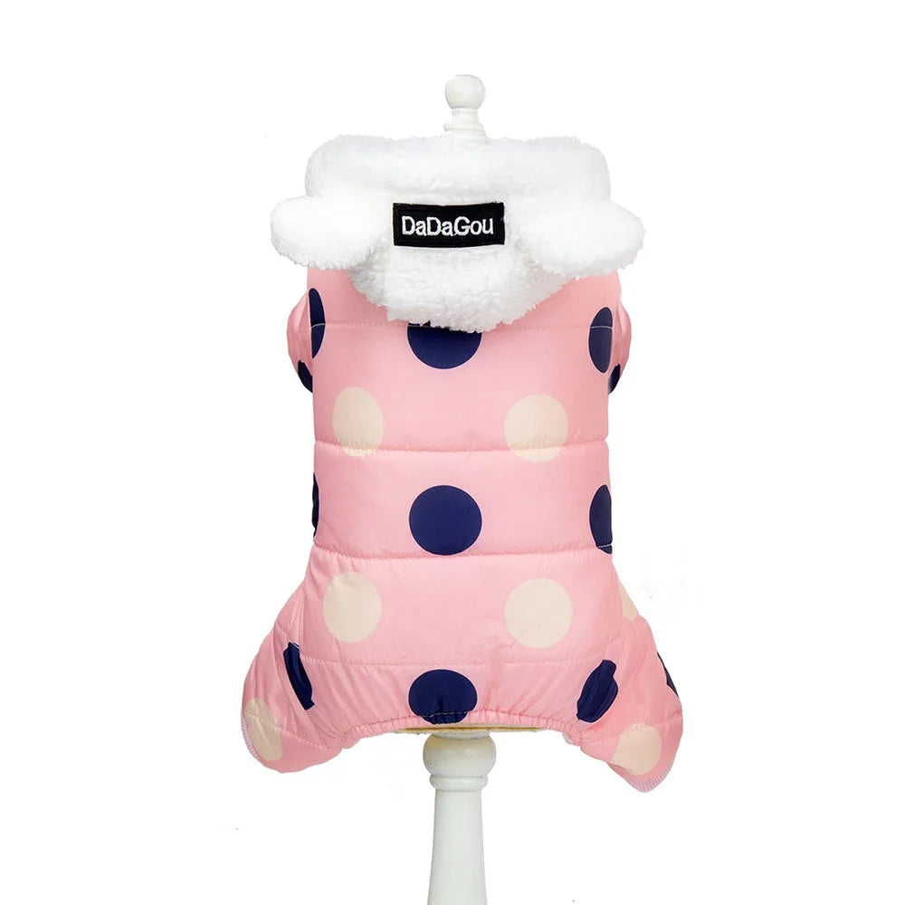 Waterproof Windproof Warm Full Body Coat for Small Dogs