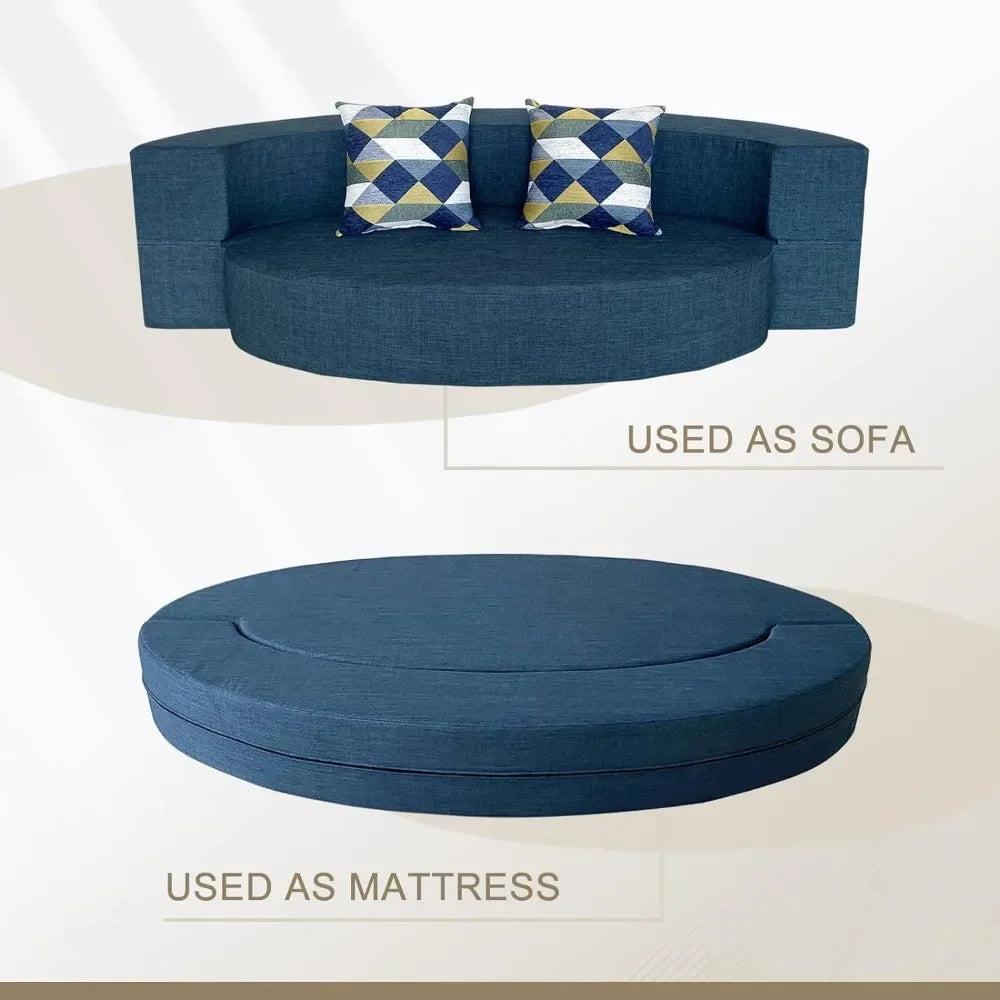 Memory Foam Fold Out Futon Sleeper Couch