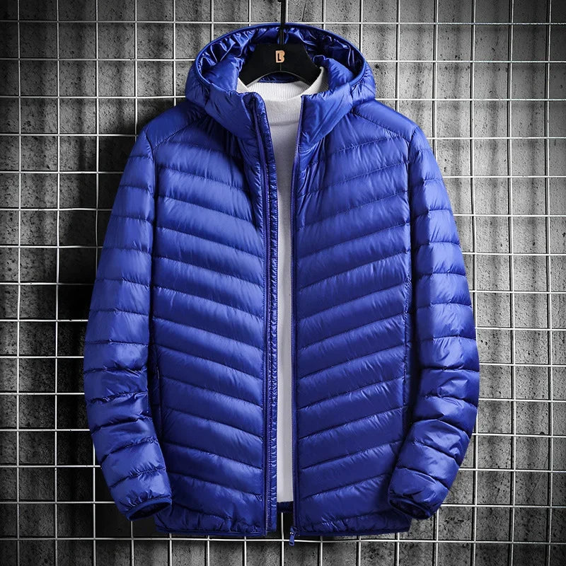 Lightweight Hooded Cotton Jacket