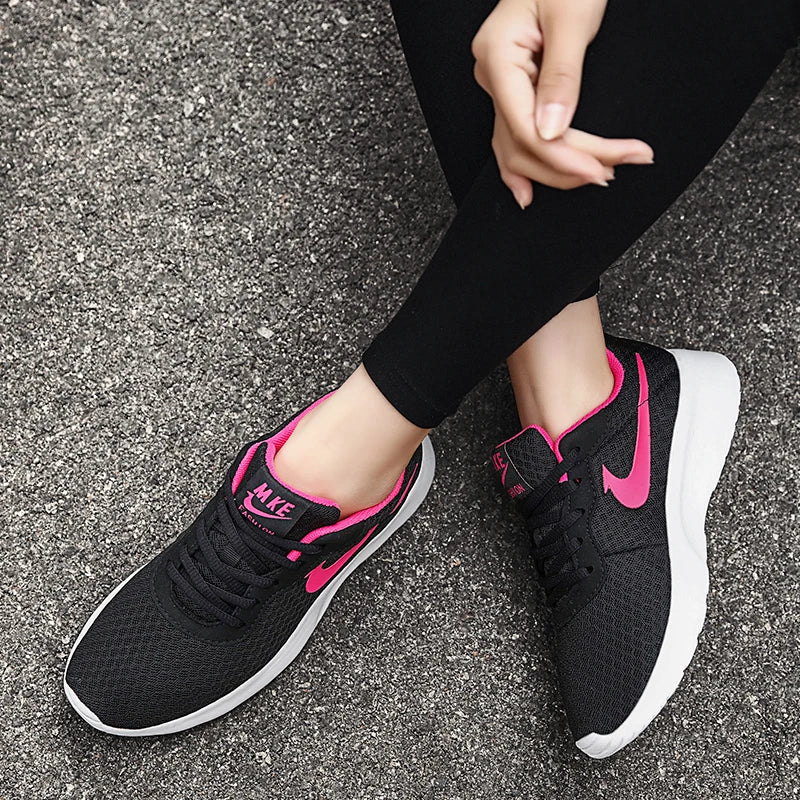 Lightweight Big Size Breathable Mesh Running Shoes