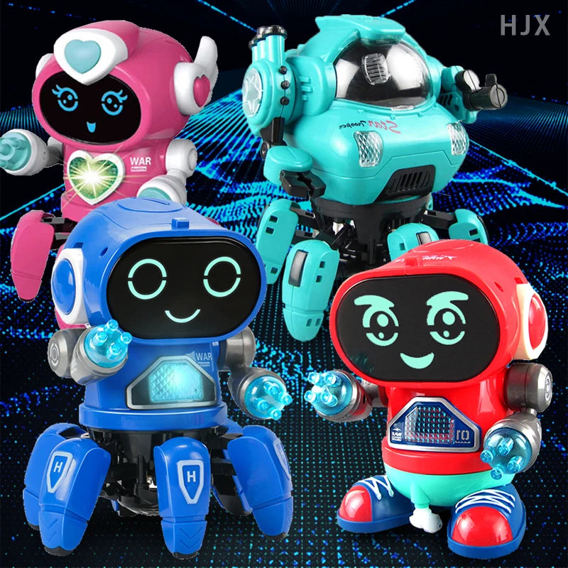 Electronic Pets Robots Dog Toy Music Dance Walk