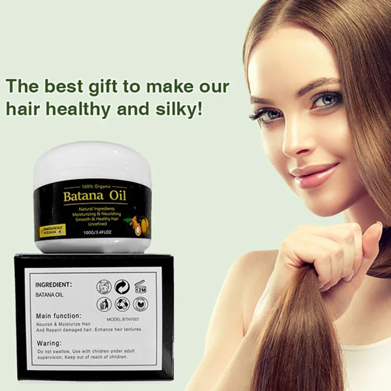 100% Raw Batana Oil for Hair Growth Organic