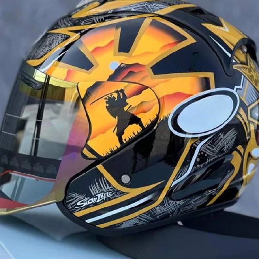 Samurai Half Helmet Off-Road Racing