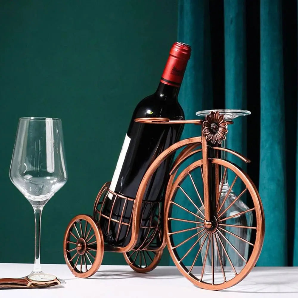 Creative Metal Wine Rack Vintage