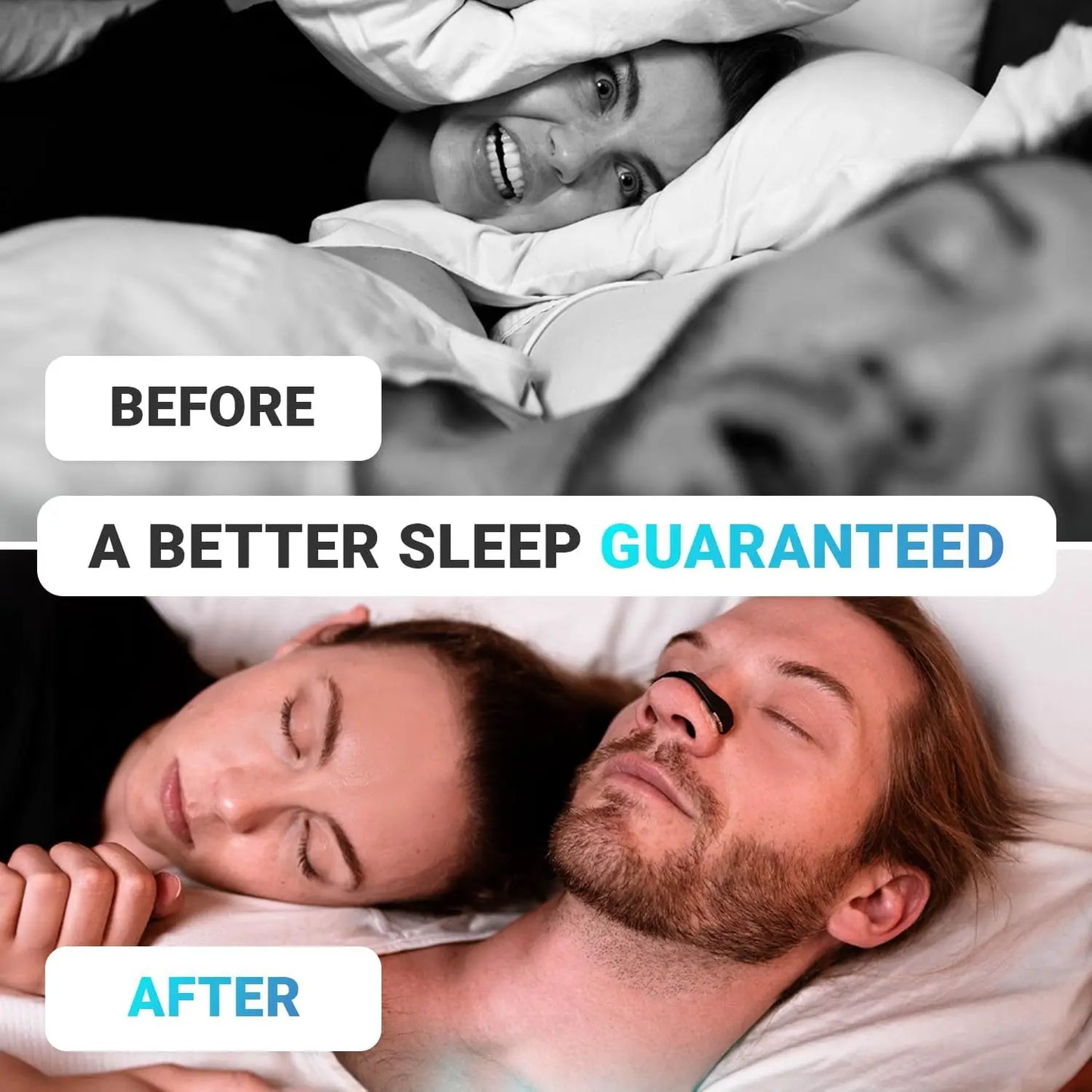 Nasal dilator anti-snoring nasal strips