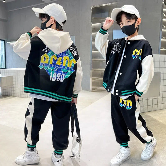 Winter Autumn Boys Hoodie Tracksuit