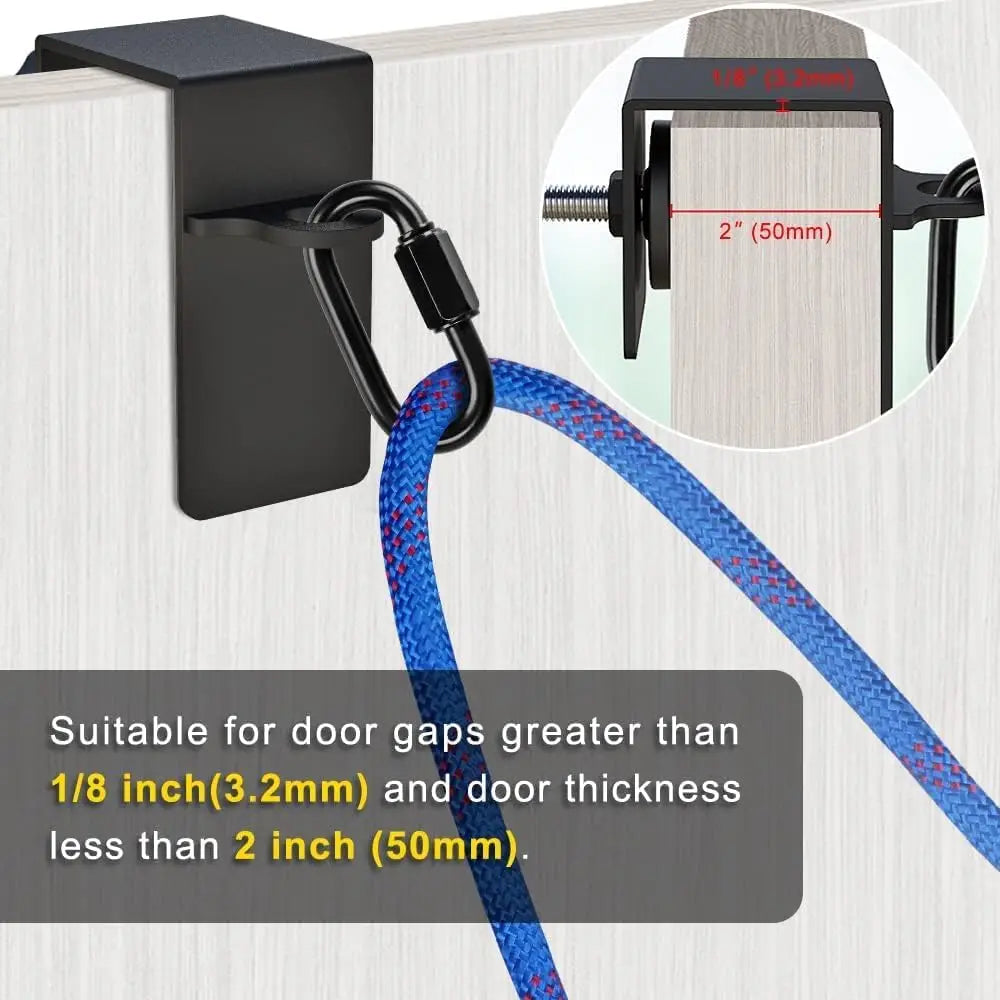 Door Mount Anchors For Body Weight Straps Strength Training Exercise Home