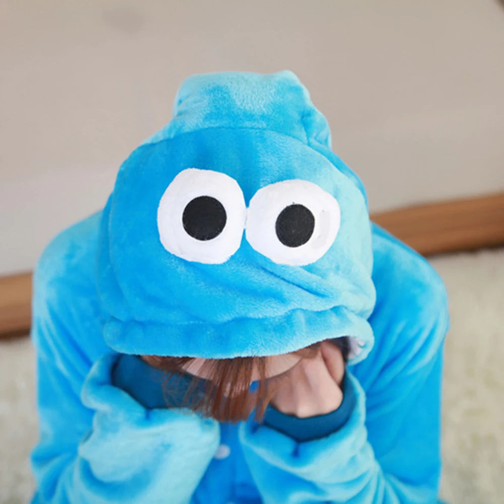 Adult Cartoon Onesie One Piece Pajamas Jumpsuits