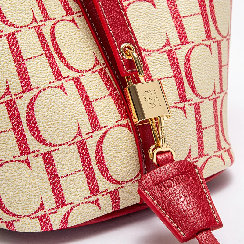 Alphabet Print Design Large Capacity Ladies Crossbody