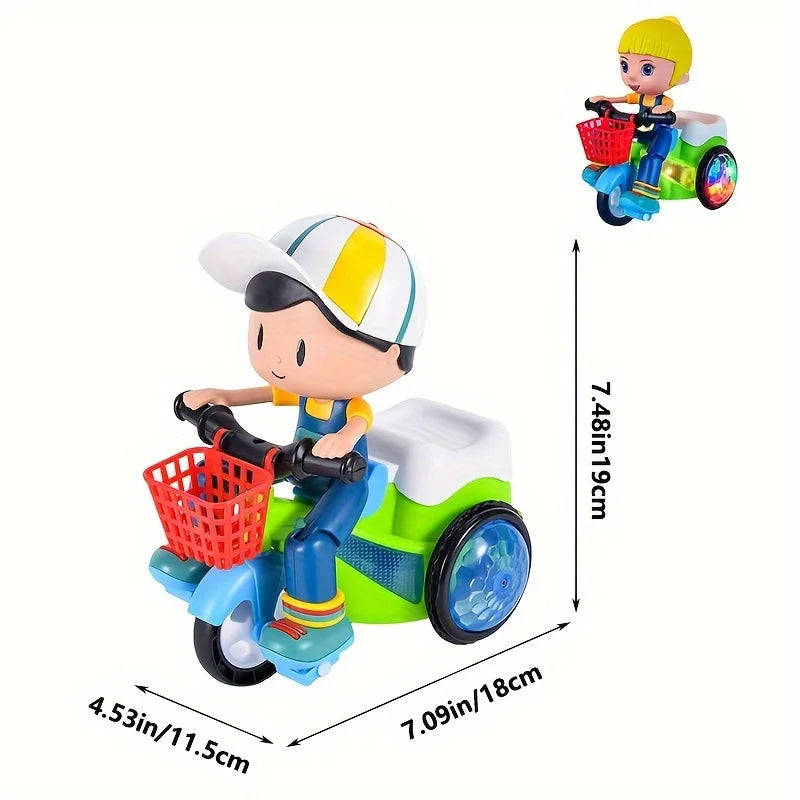 Spinning Stunt Car Toys Dancing Electric Trike