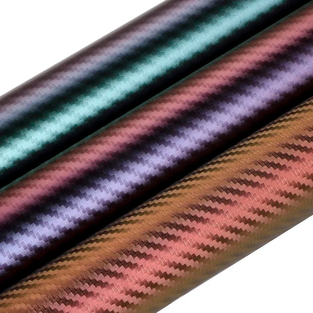 Chameleon 3D Carbon Fiber Vinyl Film Decal