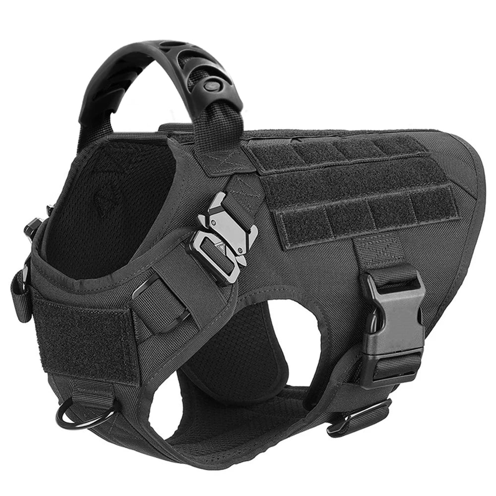 Military Large Dog Harness Training Vest