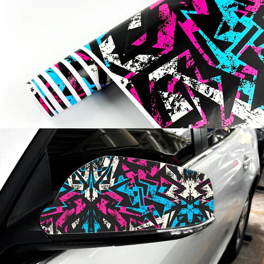 Car Motorcycle Graffiti Waterproof Vinyl Wrapping